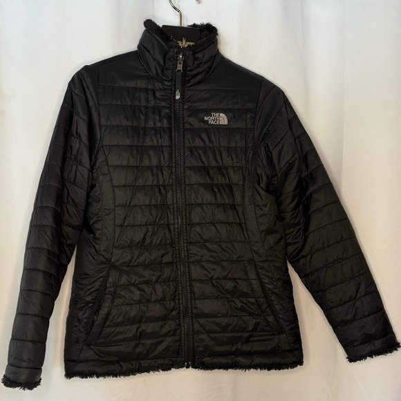 The North Face Kids Black Mossbud Jacket Size 18